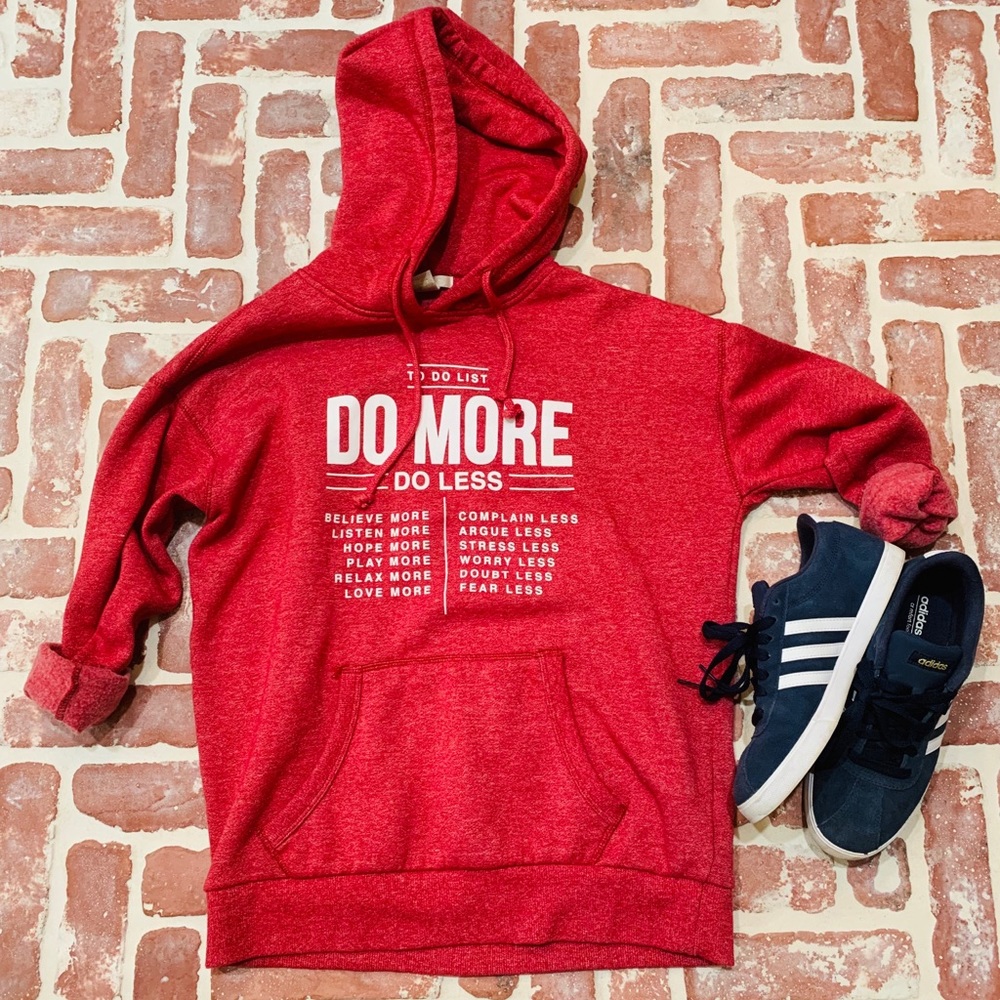 Red sweatshirt